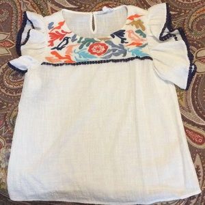 COPY - Thml embroidered top xs